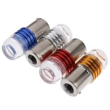 

Hot sale 2pcs Auto Tail Stop Light strobe flash light brake blink light Lamp Bulb 12V DC 4 color