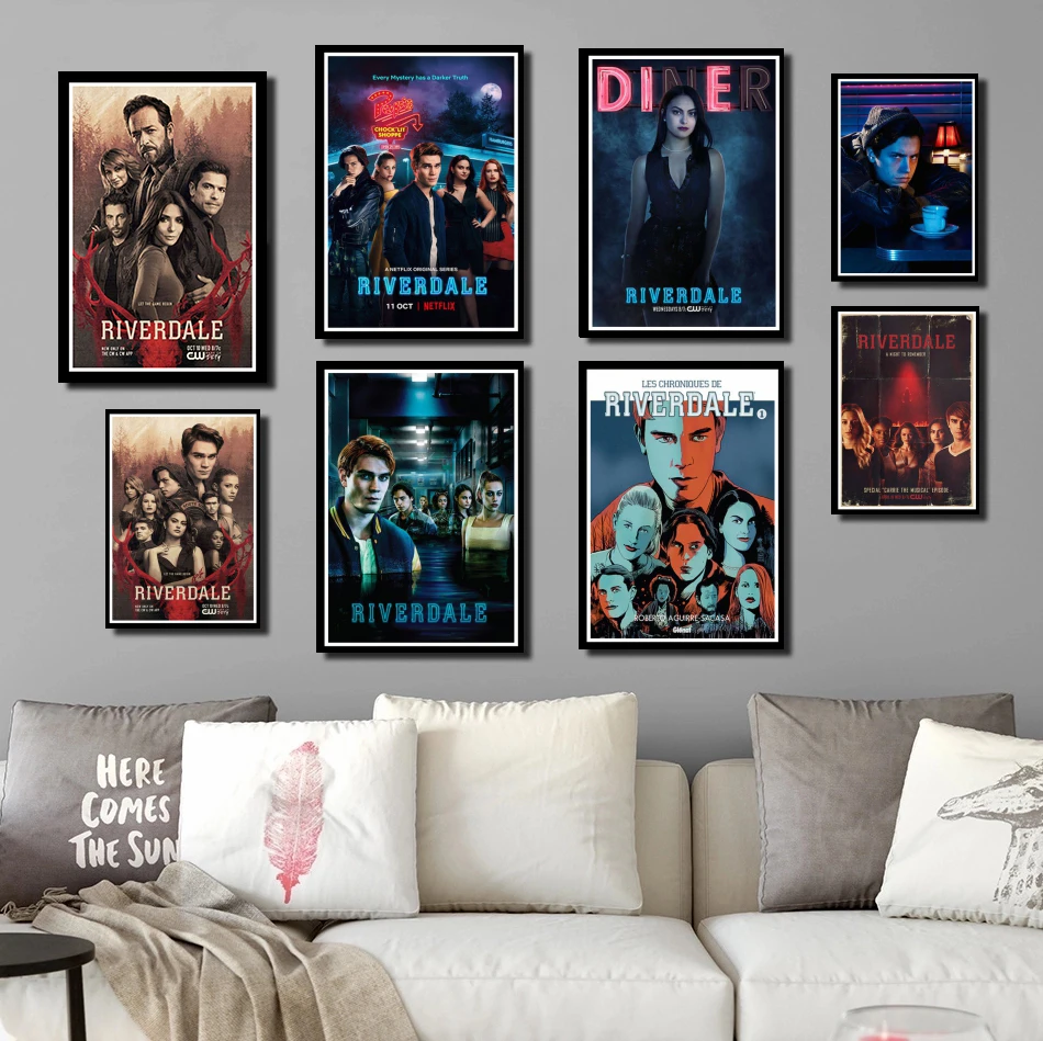 Великолепная картина JL Riverdale Hot TV Series художественная плакат домашний декор