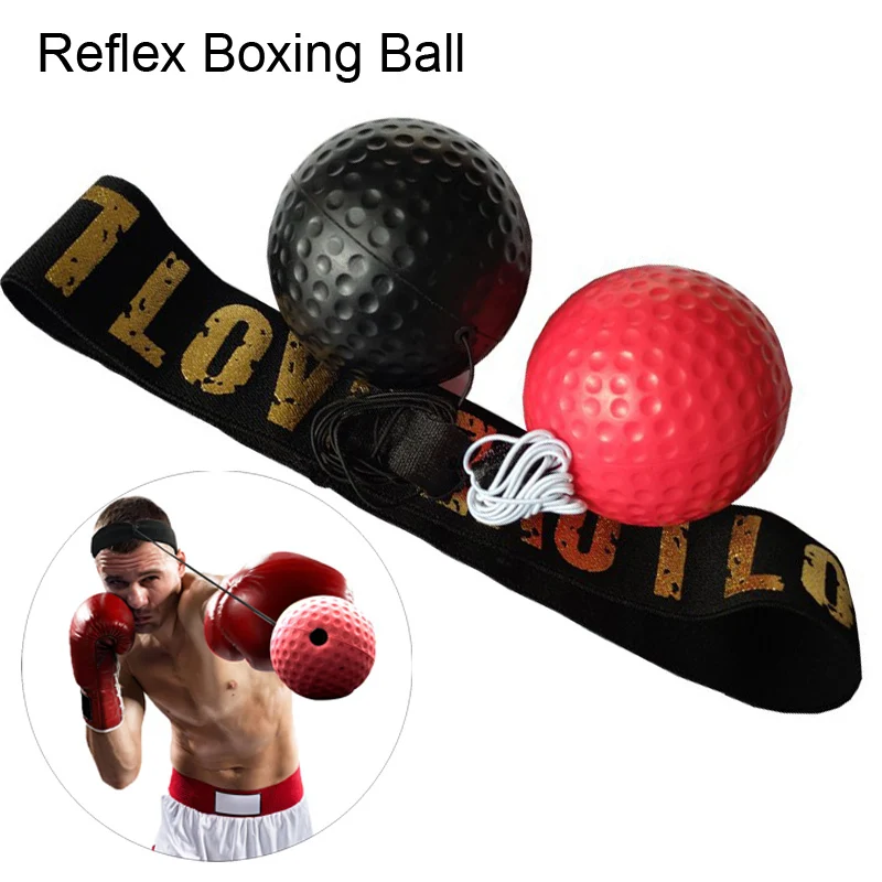 Fighting Speed Training 2 Punching Ball Boxing with Headband Muay Tai