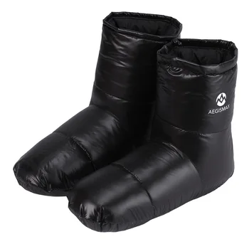 

Sleeping Bag Accessories White Duck Down Slippers Ultralight Camping Outdoor Soft Sock Unisex waterproof Indoor Warm Down Shoes