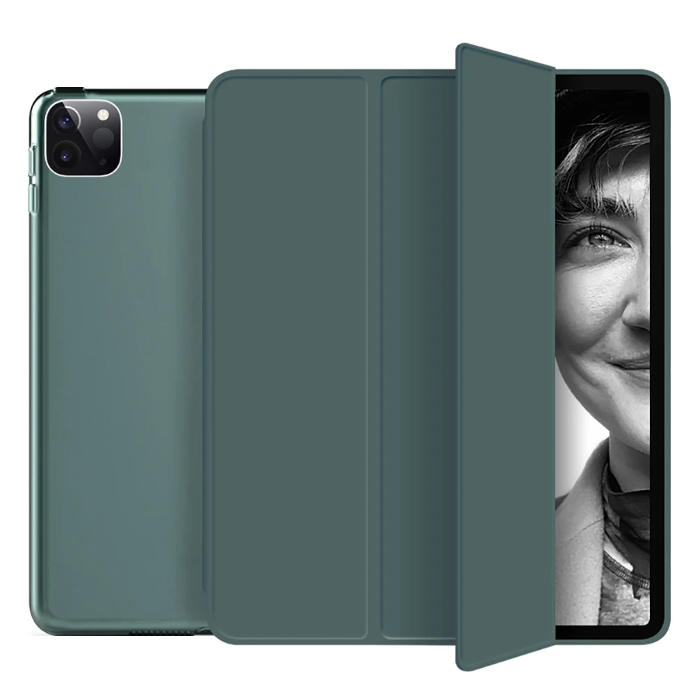 Flip Case for iPad 2021 New Pro 12.9 11 10.2 7th 8th Gen 2020 Air 4 10.9 3 10.5 9.7 5th 6th Cover | Компьютеры и офис