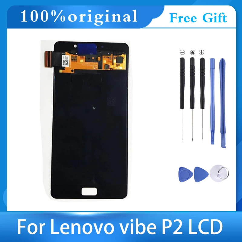 Для Lenovo vibe p2a42 Dislkvlgy с сенсорным экраном дигитайзер в сборе ЖК-дисплей p2c72 |