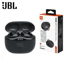 100% Original JBL TWS True Wireless Bluetooth Headphones TUNE 120 With Mic Earphones Sports Earphone With Charging Case