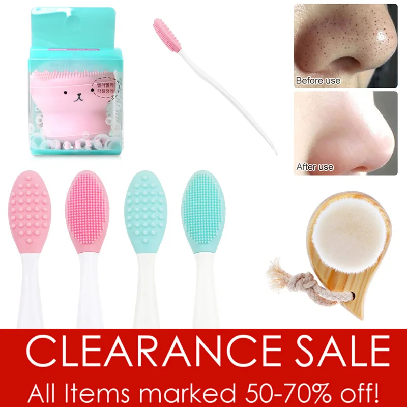 Silicone Face Cleaning Brush Massage Eyes Deep 2019 Final Low Price Clearance Sale!! | Красота и здоровье
