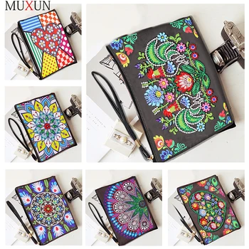 

Diy Peacock Flower Special Shaped Diamond Painting Wristlet Storage Bag Holiday Gift For Girlfriend Wallet Clutch Crafts 8Jhb07