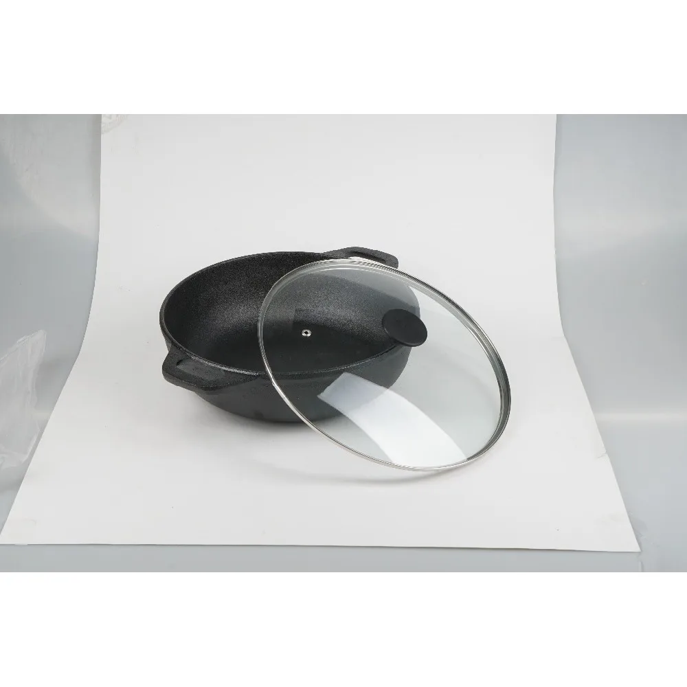 Goedkoop Koekenpan Ketel Gietijzer Met Pot Cower Hand Grill Koffie Pot Bowler Pan Koekenpan Mok 808 009