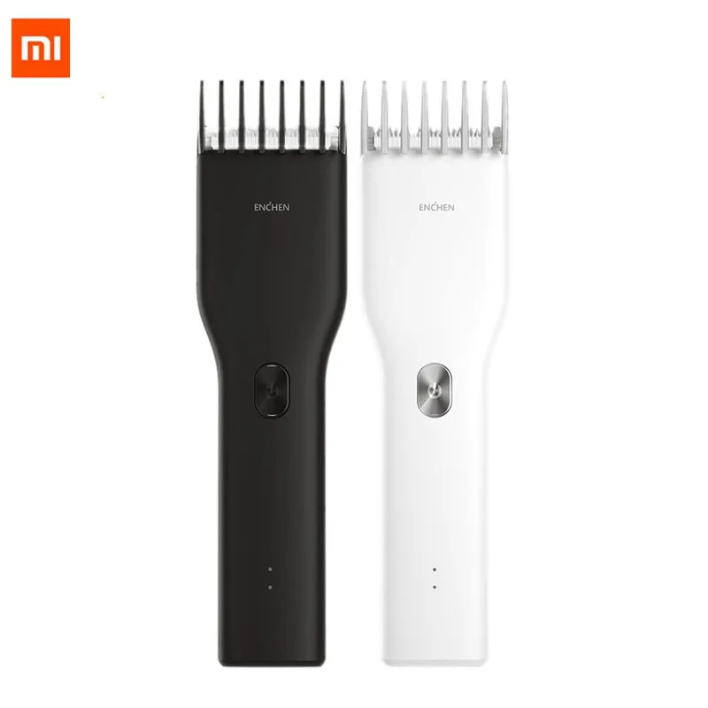 

In Stock XIAOMI ENCHEN Boost Hair Clipper USB Rechargeable Two Speed Ceramic Cutter Hair Hair Trimmer Children Hair Clipper