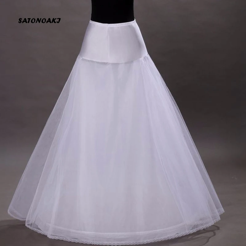 SATONOAKI Новое поступление Высокое качество линия Тюль Свадебная Нижняя юбка кринолин для свадебного платья