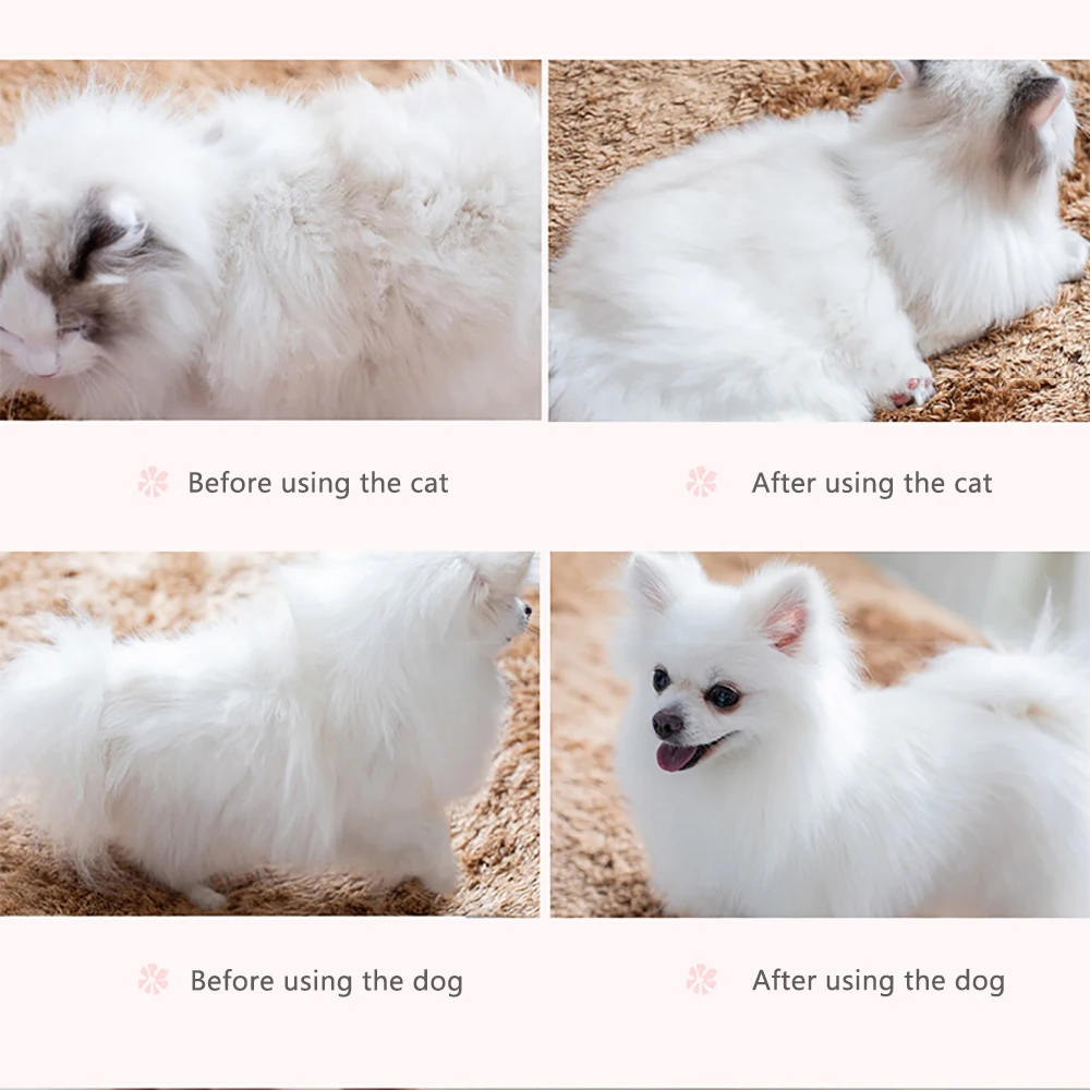 Профессиональный гребень для кошек собак Deshedding кисти Уход за лошадьми Pet