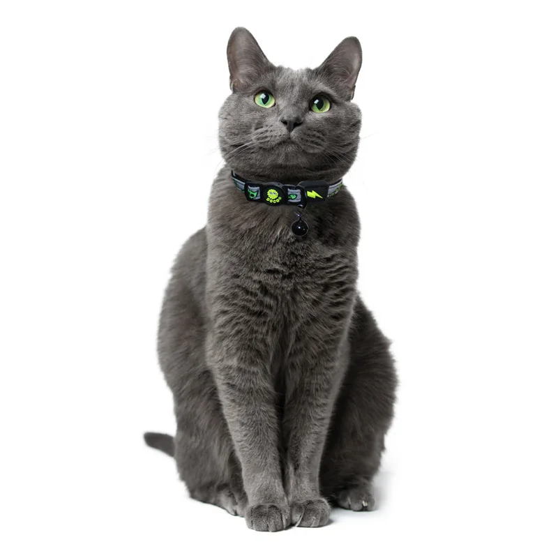 MySudui Small Cats Collars Necklace Collar For Cats Collar Breakaway Quick Release With Bell Reflective Cats Products For Pets (9)