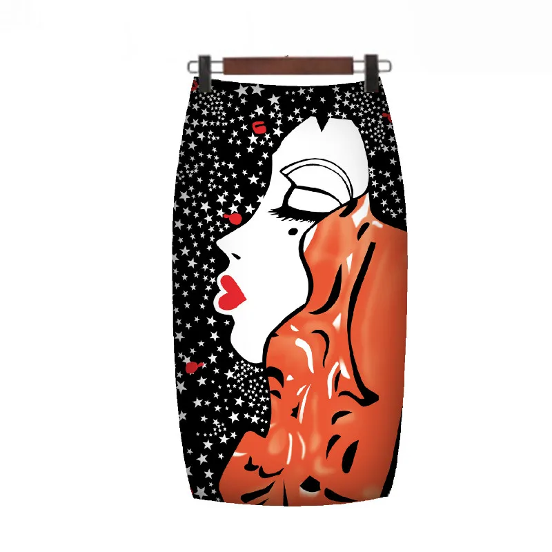 

Retro Spring Autumn Skirts Office Lady Pencil Slim Mid-Long High Waist Skirt Women Bodycon Skirt Belt Skirt Cotton Pocket Faldas