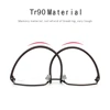 Rolipop Tr90 Reading Glasses Men Metal Portable Magnifying Presbyopic Glasses Eyewear Women Half ► Photo 2/6