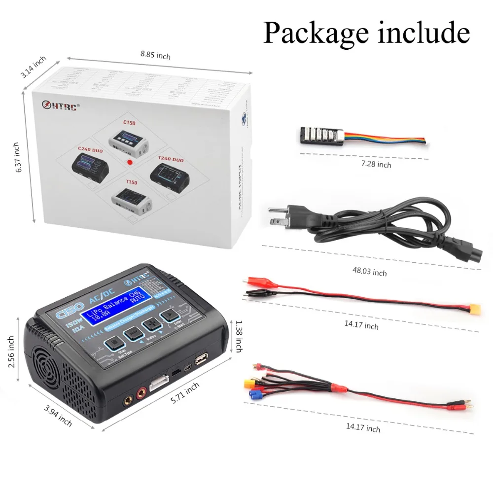 HTRC C150 Lipo Charger (6)