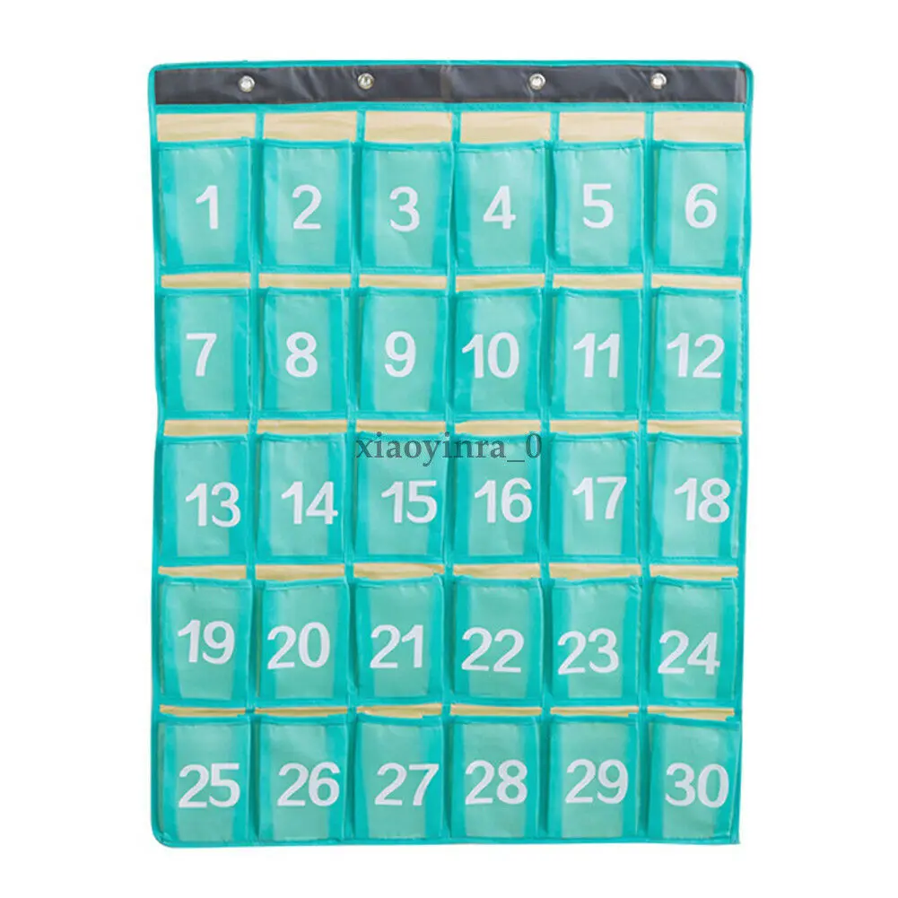 Light Green 30 Сетка Складная Сумка-хранилище Мобильный телефон сумка висячая Ткань Оксфорд Органайзер сумки Новинка - Color: Light Green
