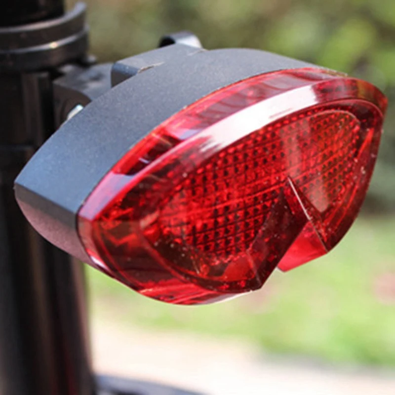 Discount Bicycle Taillights Bicycle Warning Lights Mountain Bike Rear Tail Warning Lights Multi-Function Riding Taillights Night Riding E 2