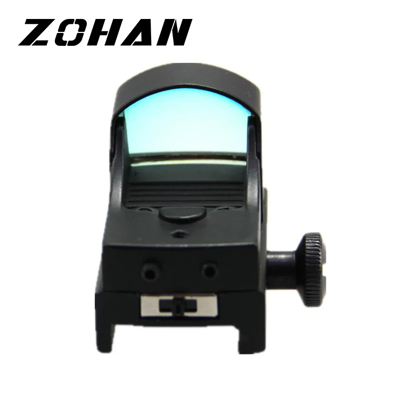 

Mini Size Red Dot Tactical Reflex Sight Red Dot & Laser Sight Compact Dot Sight Gratis Verzending Rail Mount voor Sight Scope