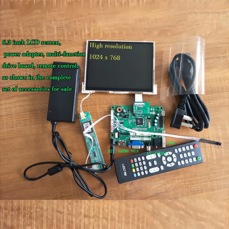 6 дюймовый TFT LCD RGB ЖК дисплей модуль комплект монитор экран для автомобиля