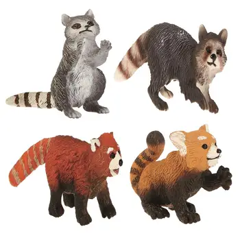 

Animals Action Figures - Raccoon, Realistic Animals Action Model L Toys For Children