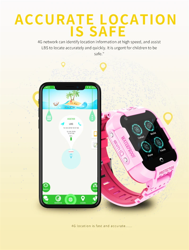 DF39 Смарт часы Дети 4G gps трекер IP67 Водонепроницаемый видео вызов камера gps LBS wifi умные часы с определением местоположения детей 4g Smartwatch