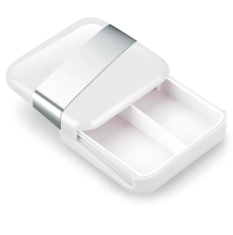 Pill Box Case Portable Travel Splitter Pill Organizer Tablet Container Medicine Storage Safe Fashion Food Grade Plastic Outdoor (5)