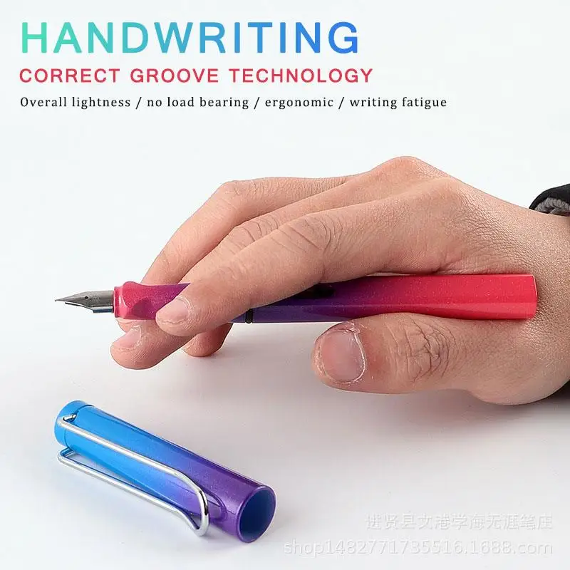 Перьевая ручка Премиум Портативный 0 5 мм со стирающимися чернилами Написание