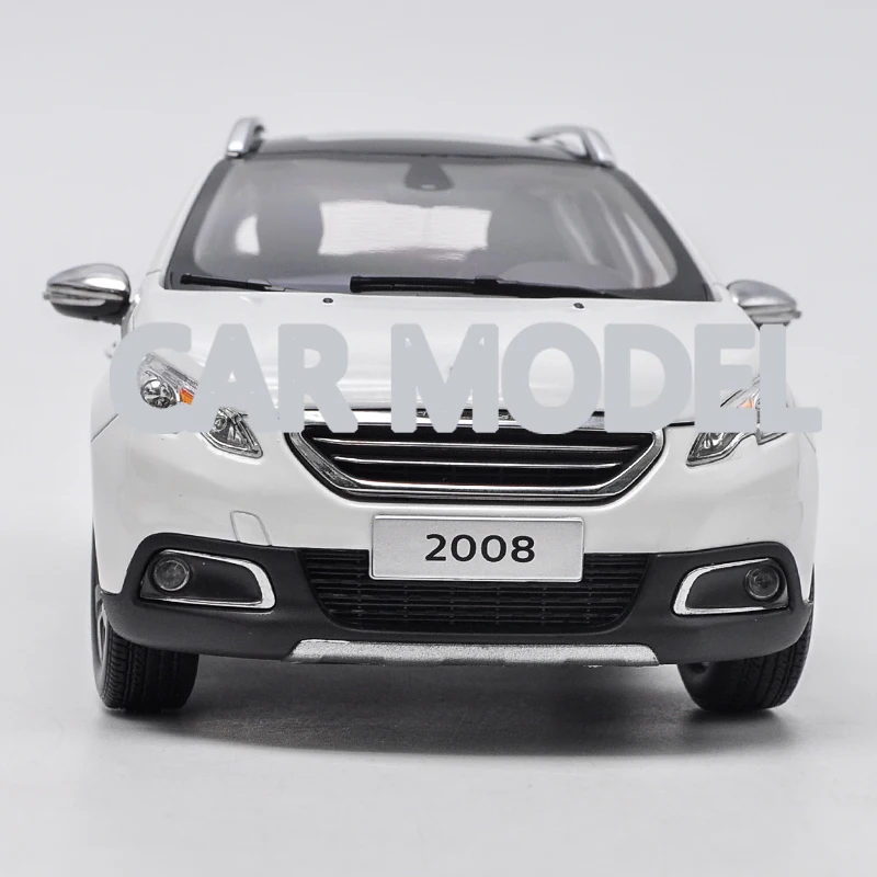 1:18 Масштаб сплава игрушечных автомобилей dongfeng biaozhi 2008 модель автомобиля SUV детских игрушечных автомобилей авторизованный игрушки для детей