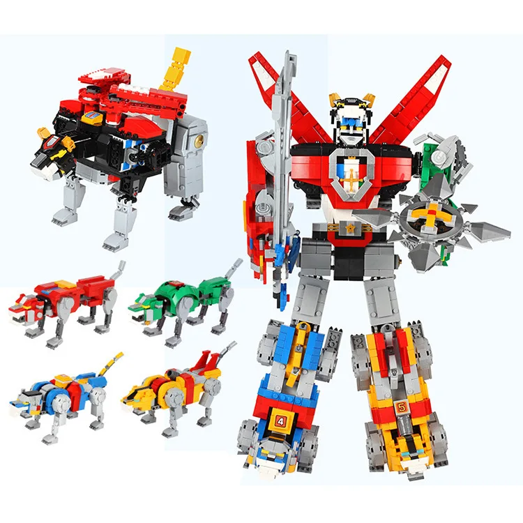 

16057 Ideas Series Voltron Defender Of The Universe Model 2334pcs Building Block Bricks Toys Compatible With 21311 Children Gift