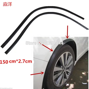 

soft wheel eyebrow protector wheel Arch trim strip fit for Outback Legacy Forester XV Impreza WRX Exiga Tribeca R1 Pleo L