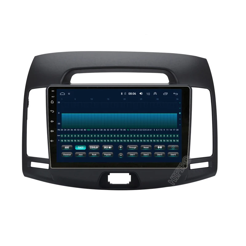 Carplay Quad/Octa core Android 10 9 дюймов автомобильное радио GPS навигация для Hyundai Elantra 2007 2008 2009