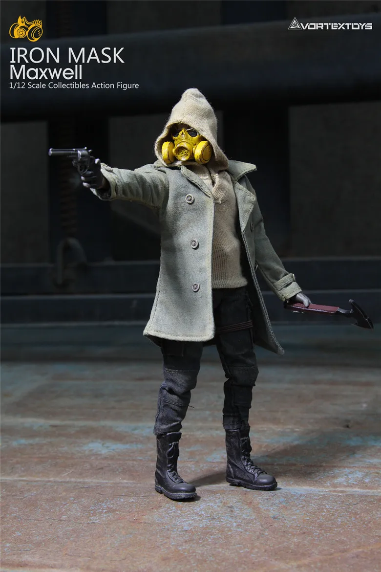 15 см мини Полный набор фигурка 1/12 масштаб Ranger Anonymous V00010 Max Well фигурка кукла с двойными головками " фигурка s вентилятор