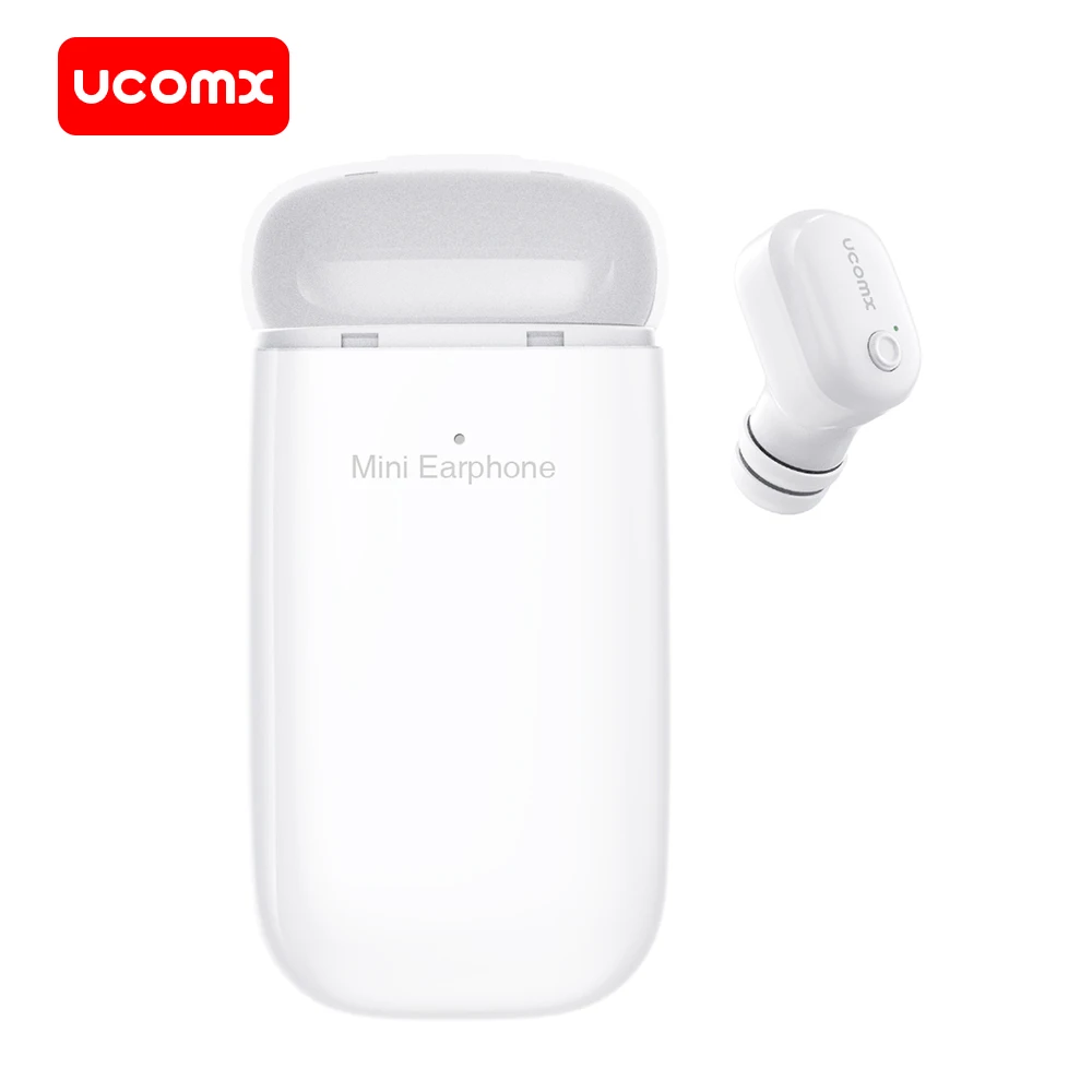 Bluetooth наушники UCOMX U6E с зарядным футляром на 1000 мА · ч|Наушники и гарнитуры| |