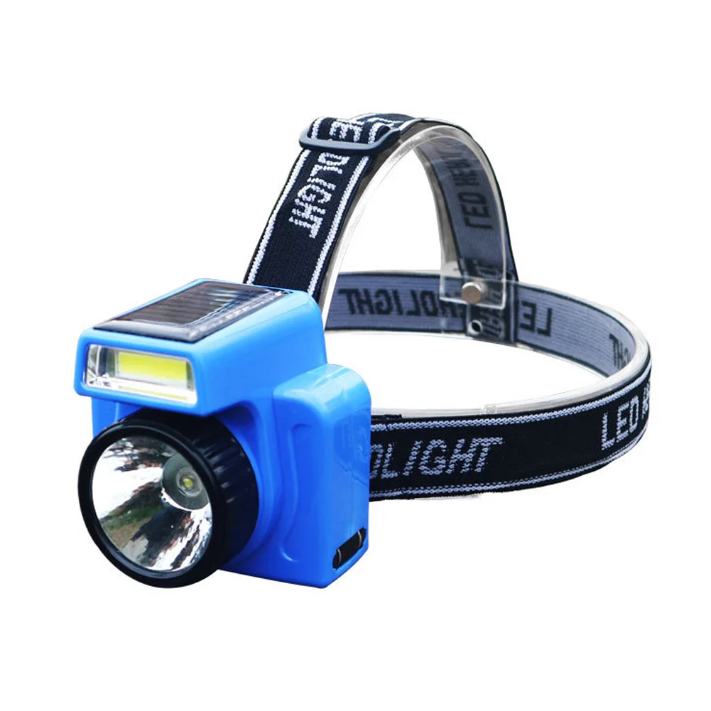 

Headlamp Super Bright Long-range Portable Camping Solar Charging Flashlight COB LED Outdoor Night Fishing