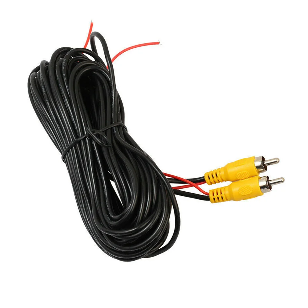 For Car Reverse Rear View Backup Camera 20ft Backing up cable RCA Video
