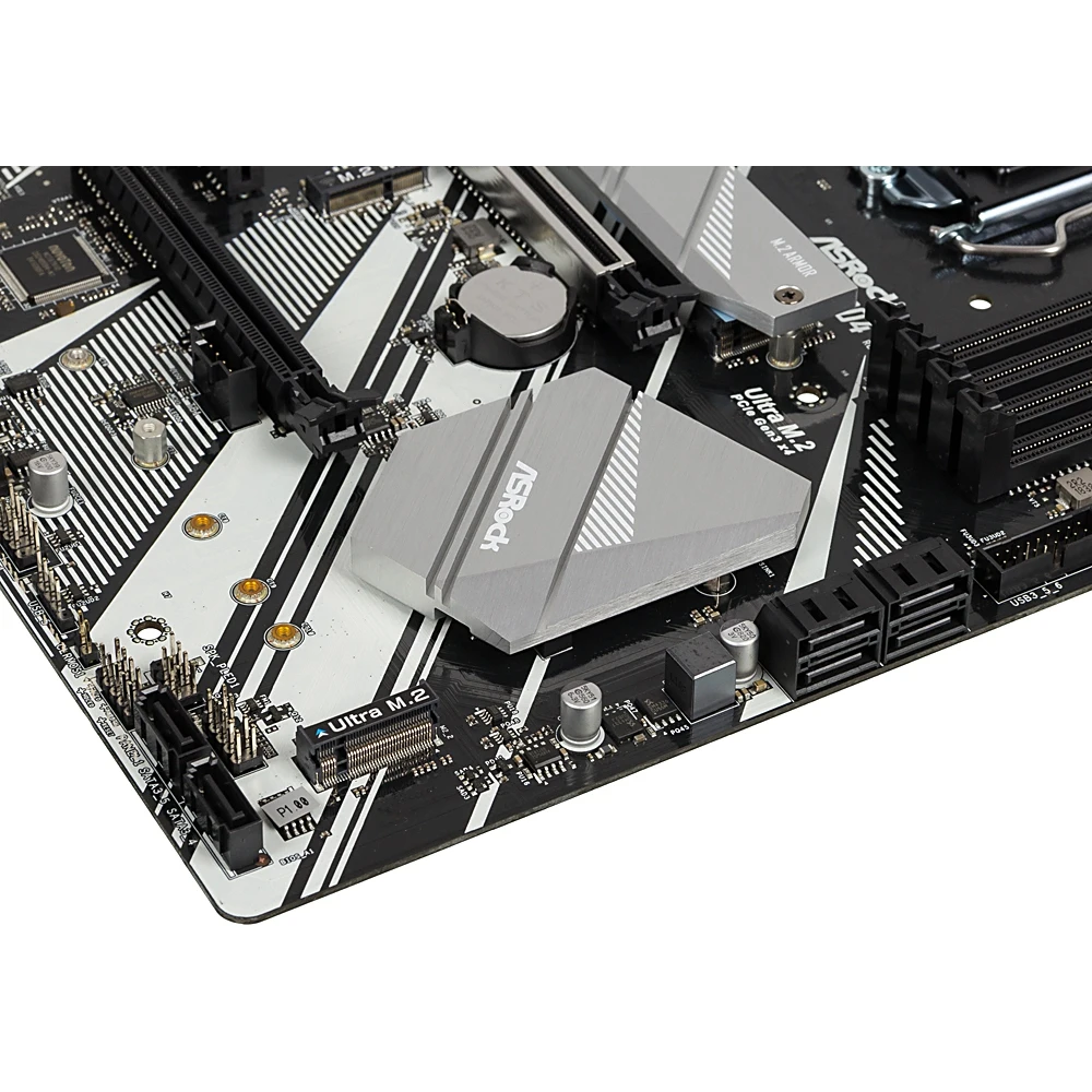 Материнская плата Asrock B365 PRO4 Soc-1151v2 Intel B365 4xDDR4 ATX AC`97 8ch(7.1) GbLAN+VGA+DVI+HDM