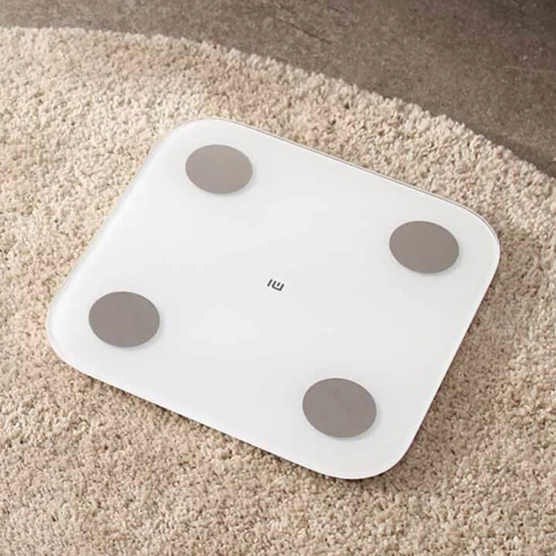 

Hot Sale Smart Body Fat Scale 2 Weight Health Mifit APP Body Composition Monitor With LED Display Hidden And Big Feet Pad