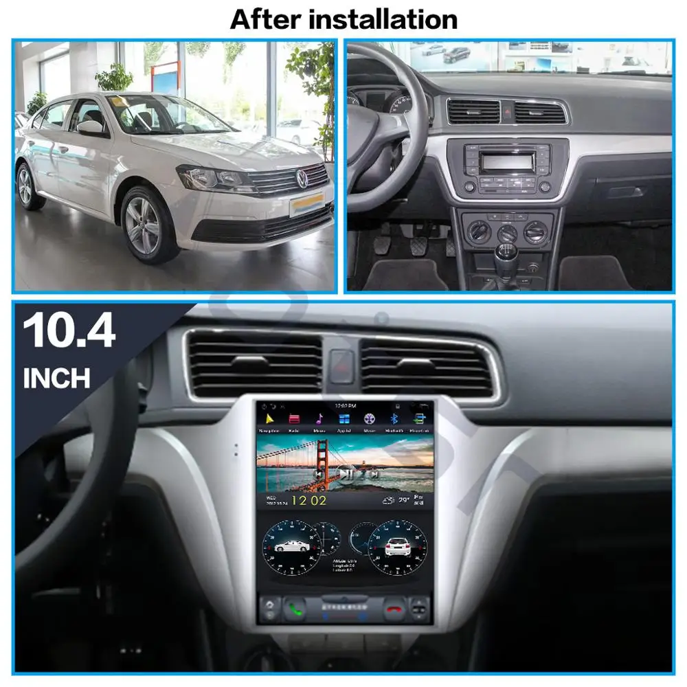 DSP Carplay вертикальный Tesla экран Android 9,0 автомобильный мультимедийный плеер для Volkswagen/VW LAVIDA+ gps Радио стерео BT головное устройство
