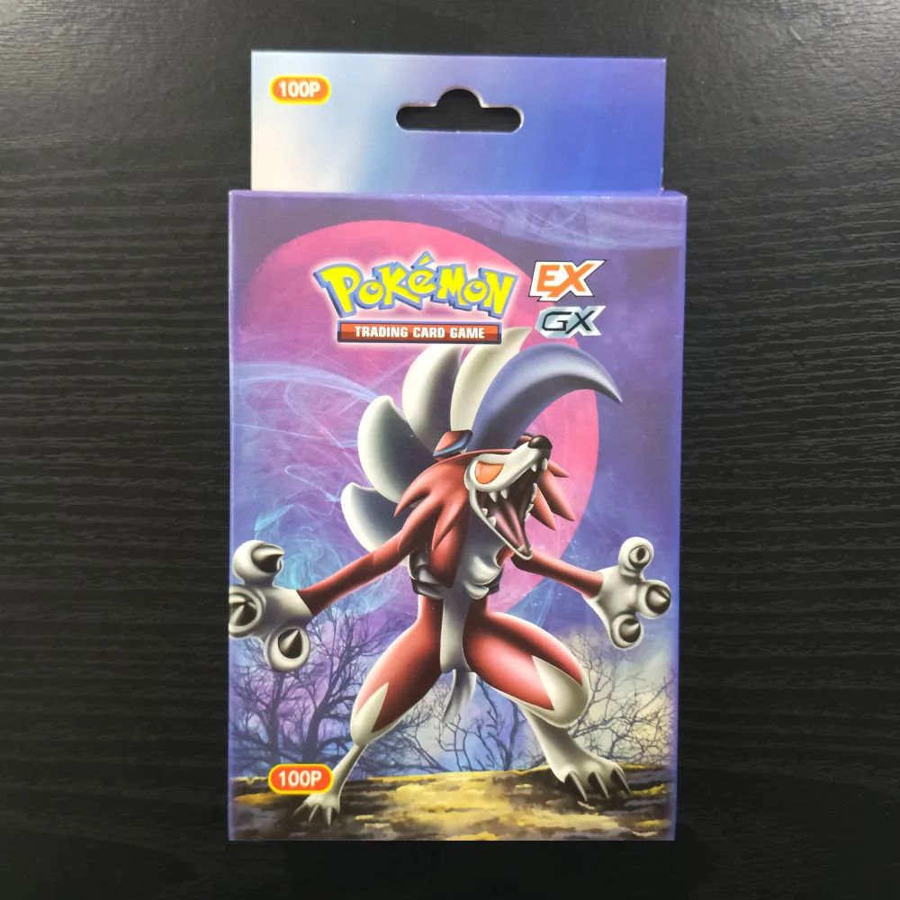 TAKARA TOMY Pokemon cartes 100 pièces cartes Flash 94 GX 6 formateur Collections bataille carte brillante jeu de société enfants jouets cadeaux