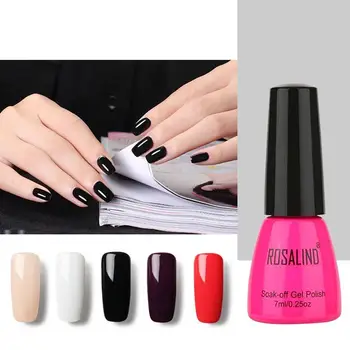

ROSALIND 10ML Gel Nail Polish Set Classic Color Soak off UV Nail Art Manicure Primer Nails Gel Polish Varnish Kit