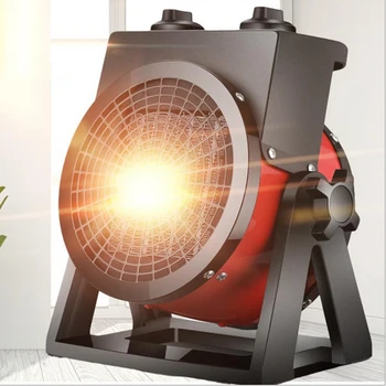 

2000W Electric Heater Fan Thermostat Air Warmer Radiator for Industrial Indoor Fast Heater 2 Gear Adjustable Overheat Protection