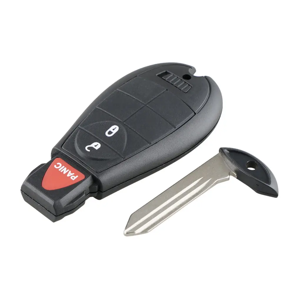 

Car Remote Flip Key Shell Case Fob Car Remote Key Fob for 2013-2018 Dodge Ram 1500 2500 3500 GQ4-53T