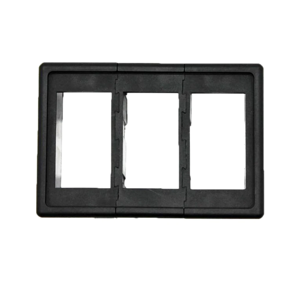 3 Gang Marine Boat Rockers Switch Clip Panel Patrol Holders Housing For ARB Carling