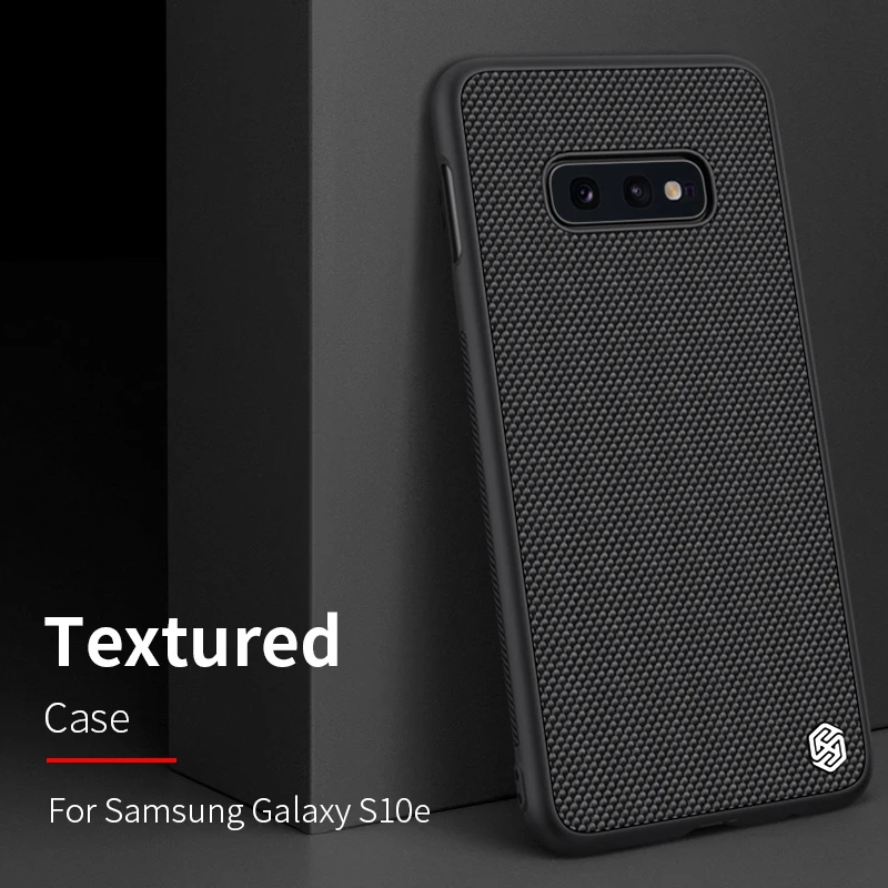 Чехол с объемной текстурой для Samsung galaxy s10 plus s10e задняя крышка Nillkin из твердого