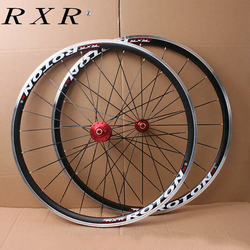 700c Road Bike Wheelset Bearing Wheels 7-11 Speed V Brake Clincher Front Rear Wheelsets Fit Shimano Cassette