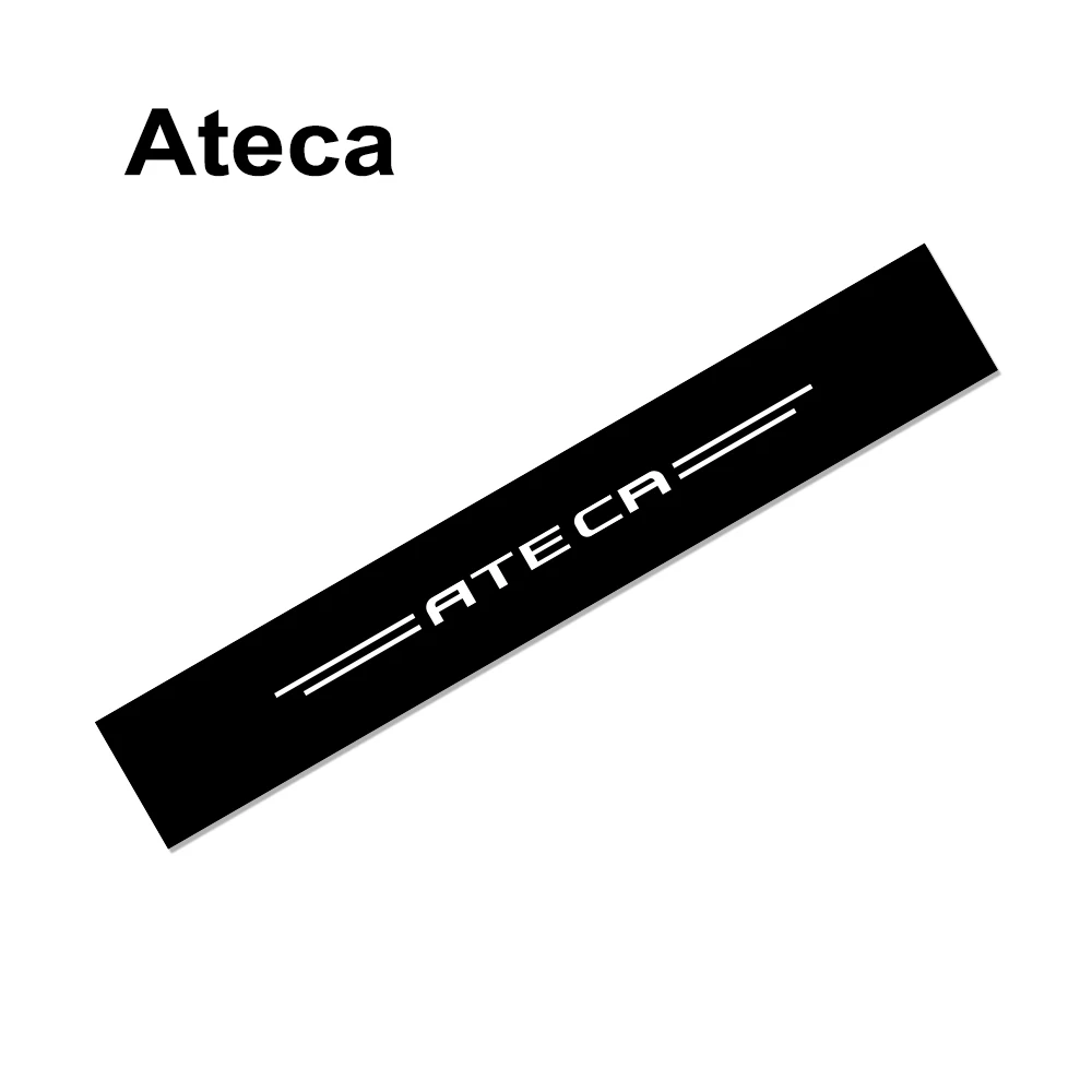Декоративные наклейки на переднее лобовое стекло для сиденья Leon Ibiza FR Ateca светоотражающие наклейки и декор для автомобиля Стайлинг авто аксессуары - Название цвета: For Seat Ateca
