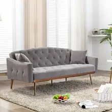 

Cozy 3Pcs/Set Household Strong Bearing Capacity Loveseat Sofa Comfortable Sofa Modern Look for Office