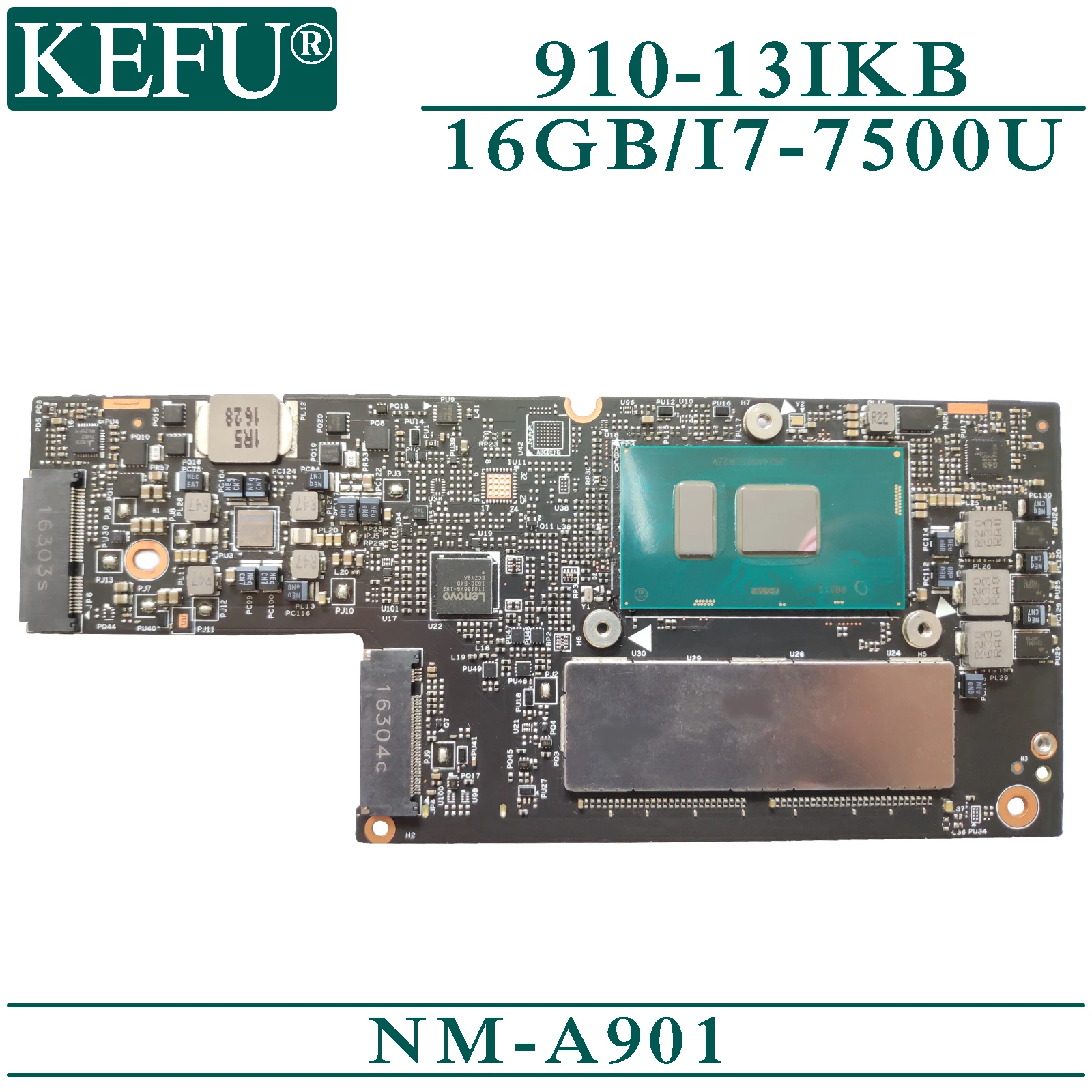 KEFU NM-A901 оригинальная материнская плата для lenovo YOGA 5 Pro 920-13IKB с 16GB-RAM I7-7500U материнская плата для ноутбука KEFU NM-A901 оригинальная материнская плата для lenovo YOGA 5 Pro 920-13IKB с 16GB-RAM I7-7500U материнская плата для ноутбука