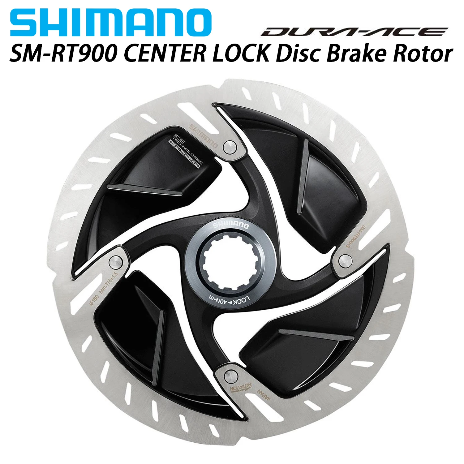 

Shimano Sm Rt900 Centre Lock Brake Screenplay For Dura Ace 140 160 Milliters
