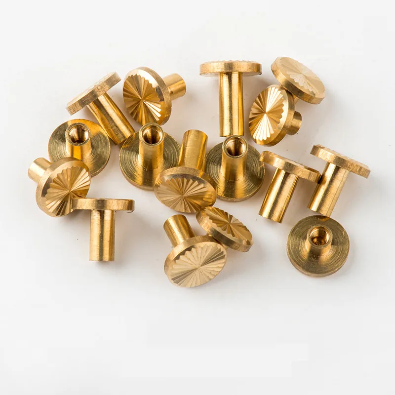 20 шт./пакет с рисунком &quotПодсолнух&quot латунный Arc гвоздики в виде пуговиц