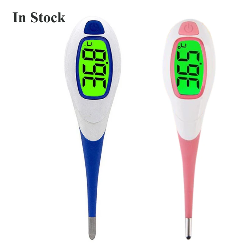 

Baby Electronic Digital Thermometer LCD Display Portable Human Mouth Thermometer for Infants Kids Adult Waterproof Termometer