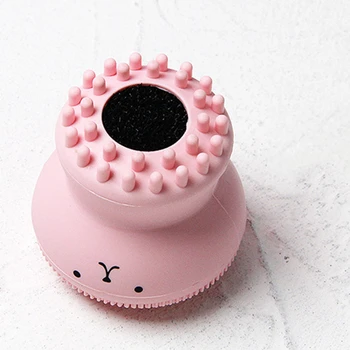 

Korean Octopus Design Women Facial Cleansing Brush Massager and Exfoliator Waterproof Silica Brushol BB2